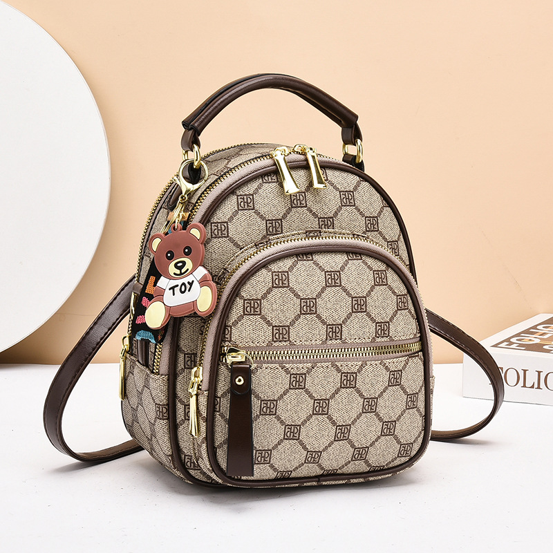 Luxury Bags For Young Women - Marka Lüks Sırt Çantaları Yumuşak Deri