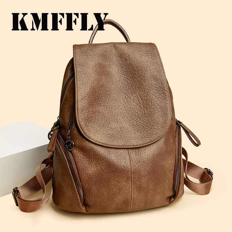 Luxury Bags For Young Women - Marka Lüks Sırt Çantaları Yumuşak Deri