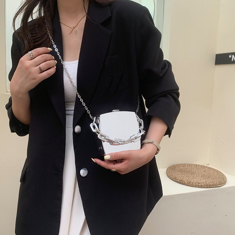 Luxury Zipper Bags - Mini lüks altın parti akşam debriyaj