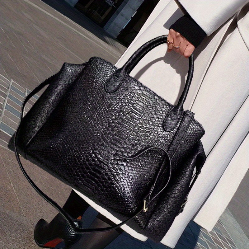 Luxury Bags That Are Vegan - Hafif lüks zarif retro kadın büyük