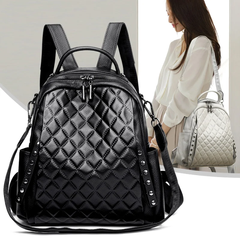 Hakiki Deri Sırt Çantası Kadın - Luxury Zipper Bags incelemesi ve fiyatı