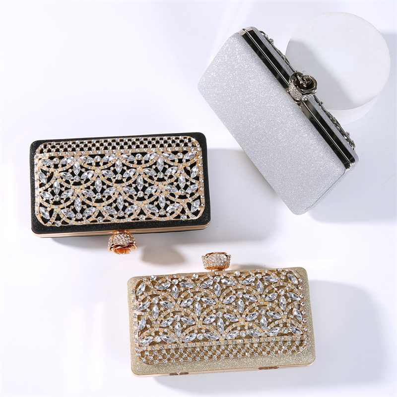 Lüks Elmas Metal Çerçeveli Abi - Luxury Bags Dubai incelemesi ve fiyatı