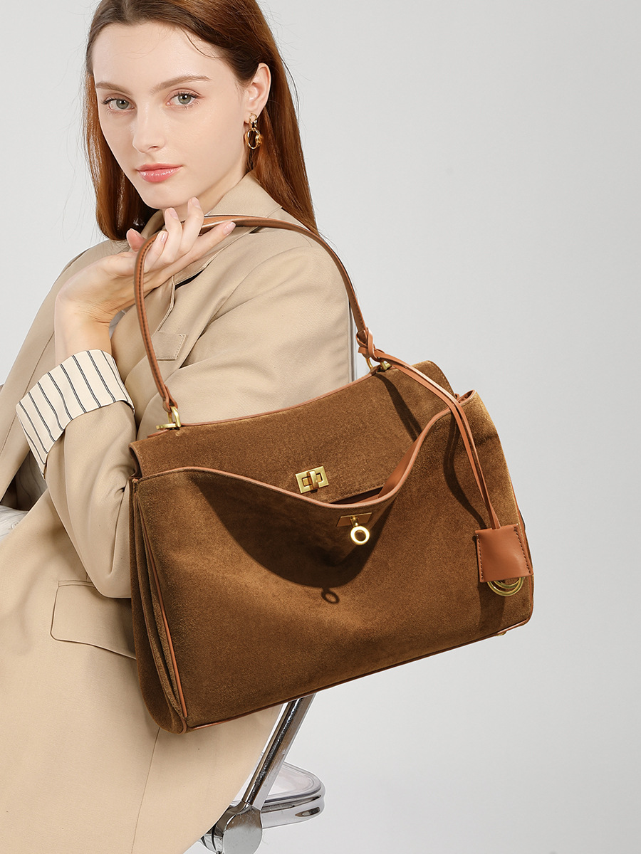 Sonbahar Kış kadın Süet hakiki - Luxury Bags Brands incelemesi ve fiyatı