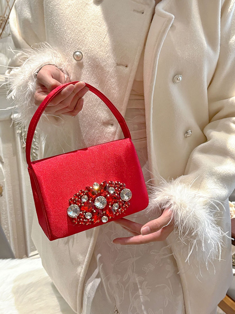 UGALS Lüks Saten Elmas Taşlı K - Luxury Bags For Young Women incelemesi ve fiyatı