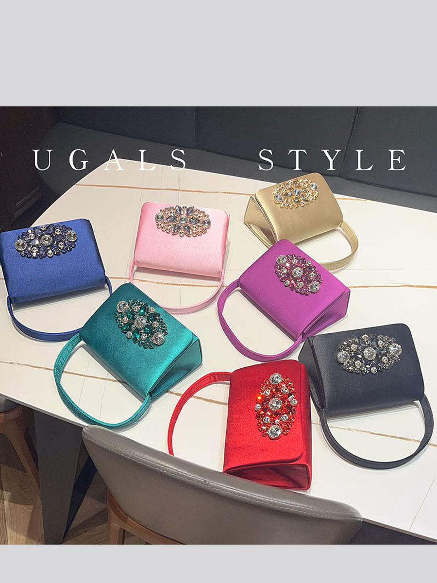 UGALS Lüks Saten Elmas Taşlı K - Luxury Bags For Young Women incelemesi ve fiyatı