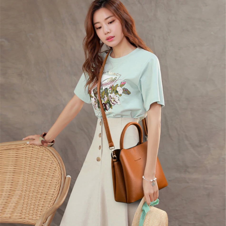 Yeni 3 Ana Cep Deri Lüks Çanta - Luxury Bags From China incelemesi ve fiyatı