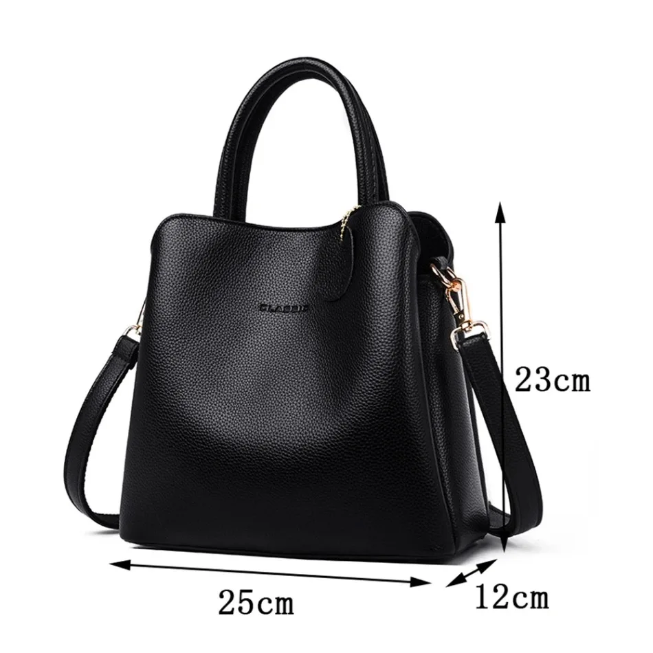 Yeni 3 Ana Cep Deri Lüks Çanta - Luxury Bags From China incelemesi ve fiyatı