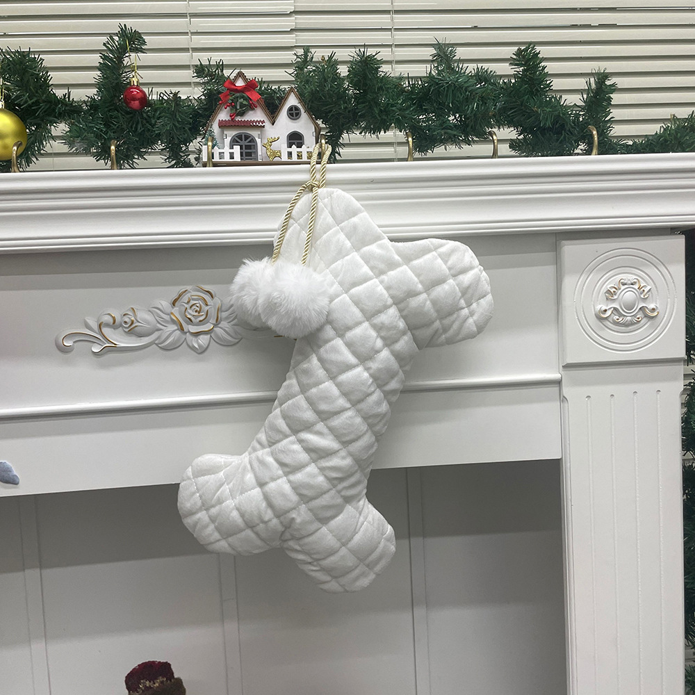 Kapitone Köpek Noel Çorabı Pon - Luxury Xmas Bags incelemesi ve fiyatı