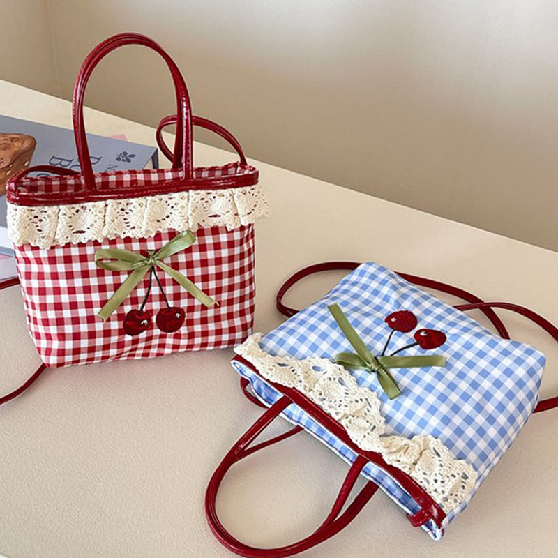 Kadın Yeni Çanta Kore Kareli P - Luxury Bags Brands incelemesi ve fiyatı